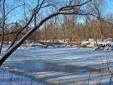 Lemonweir River with ice