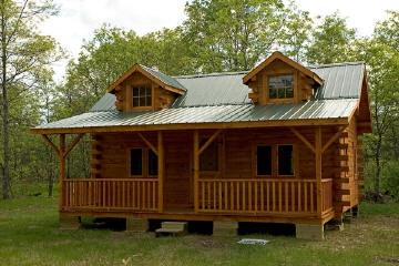 amish log cabin