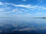 blue sky blue water