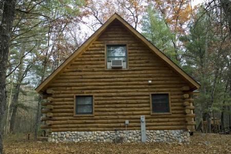log cabin photo