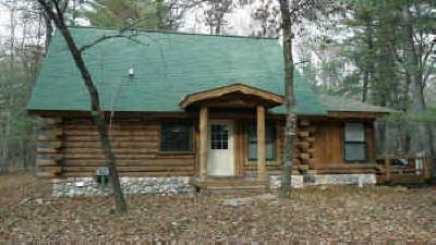 rustic log cabin