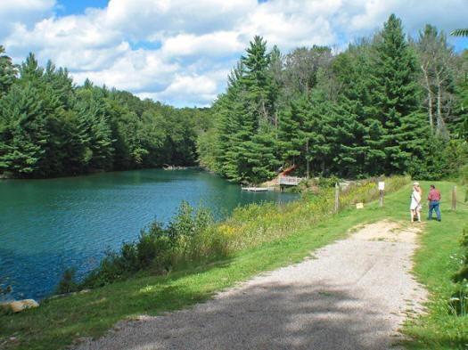 private lake