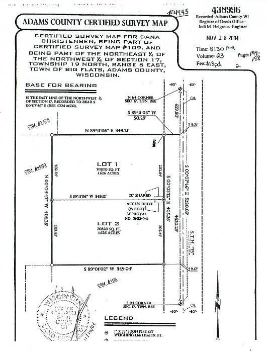 big flats, adams county
