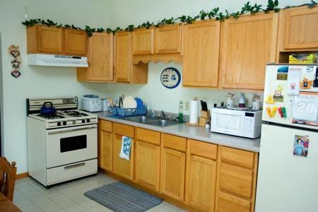 spacious kitchen