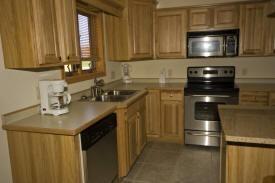 spacious kitchen