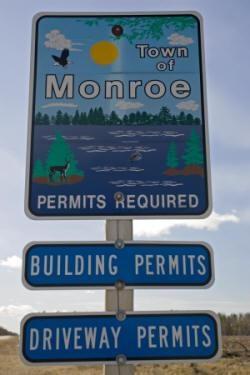 monroe township, adams county, wisconsin