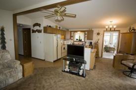 open concept living area