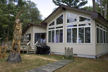 Petenwell Lake House for sale with sunroom