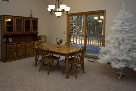 Central Wisconsin Log Home for Sale in the Adams County