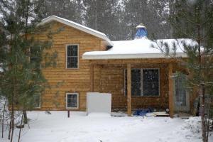 Unique Cedar Home Built with Barn Timber