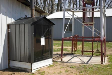 outdoor wood stove