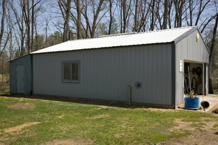 2 stall insulated garage