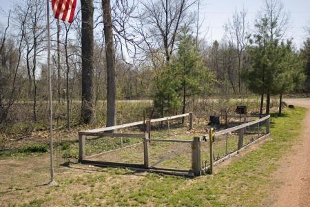 large ample garden space