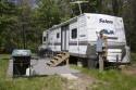 10 acres with camper, well and electric