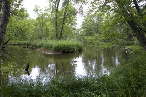 waterfront home in big flats township in central wisconsin