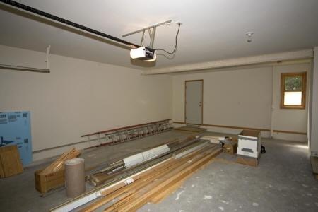 oversized 2 car attached garage for convenient storage