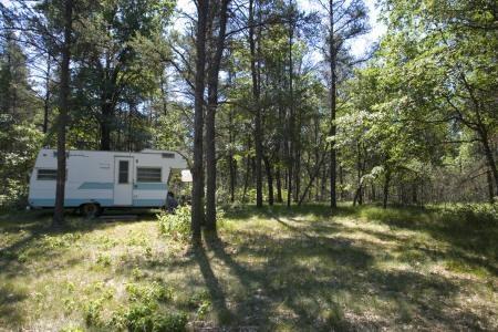 land for sale with camper
