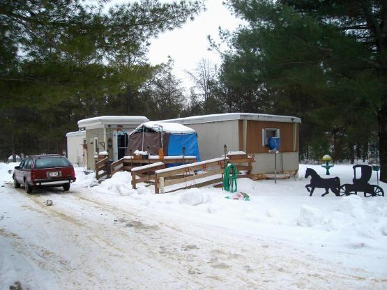 home for sale by Castle rock Lake, WI.