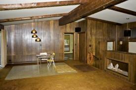 Wood beams and wood walls