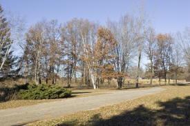 Landscaped front yard