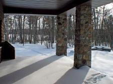 great lake view from porch