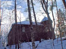 private island with cabin 