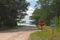 ATV route by Petenwell Boat Launch on Chicago Ave