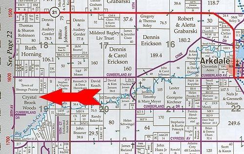 strongs prairie township