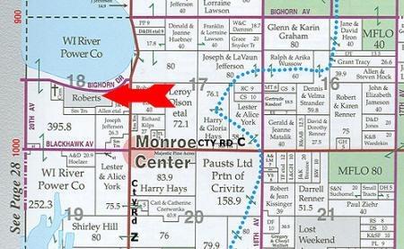 monroe center wi