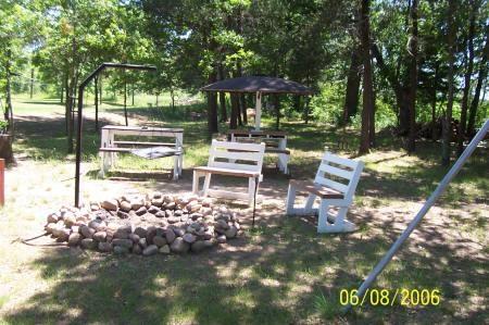 acreage including fire pit