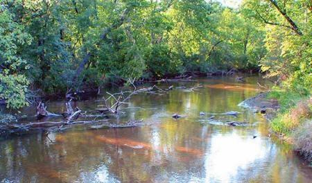 deed creek frontage