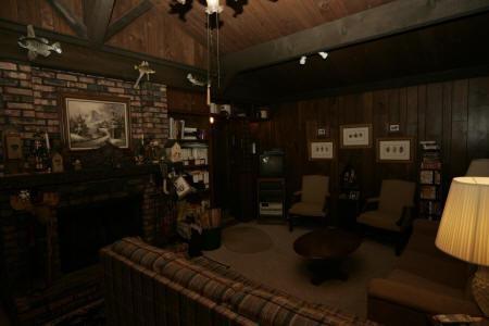 fireplace right in living room to make peaceful nights
