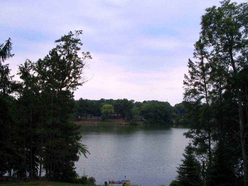 Enjoy the view of Friendship Lake from your wraparound deck