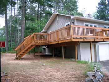 82 feet of gentle sloping lake frontage
