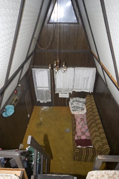 Photo from Loft of this WI Cabin.