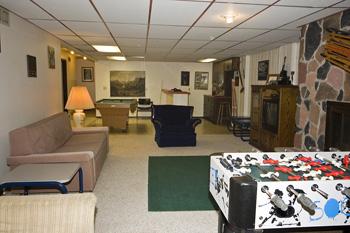 Large Family Recreation Room For Family Fun Nights