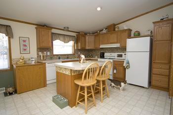 Custom kitchen With Island Included