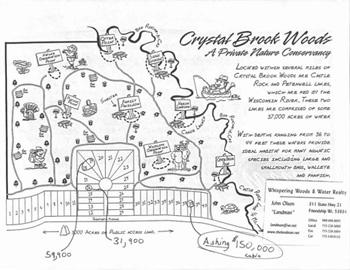 Crystal Brook Woods Layout Map
