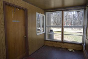 View The Wildlife From Your Enclosed Porch!