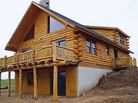 Custom Log home