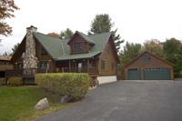 4 Bedroom Custom Built Log Home With Lake Frontage